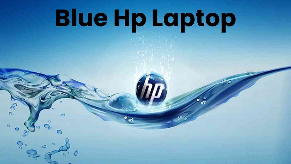 Blue Hp Laptop