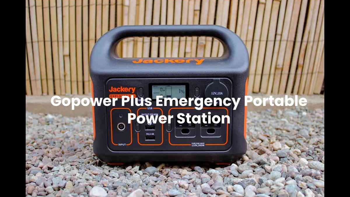 Gopower Plus Emergency Portable Power Station