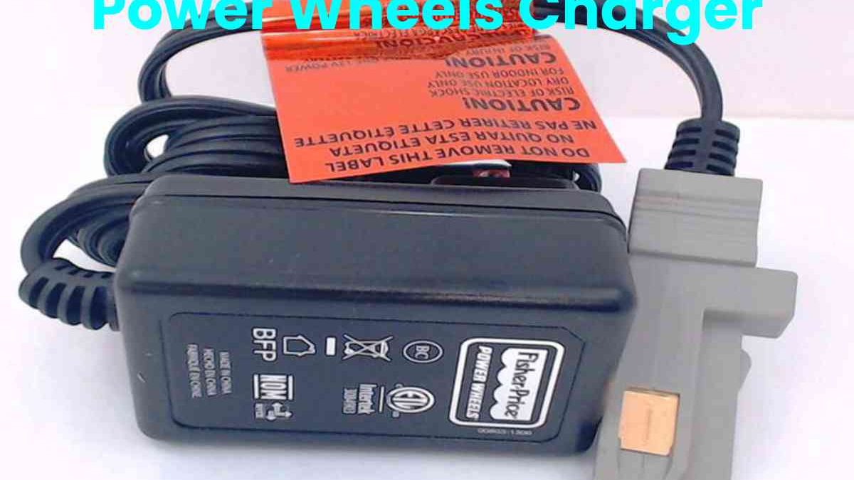 Power Wheels Charger