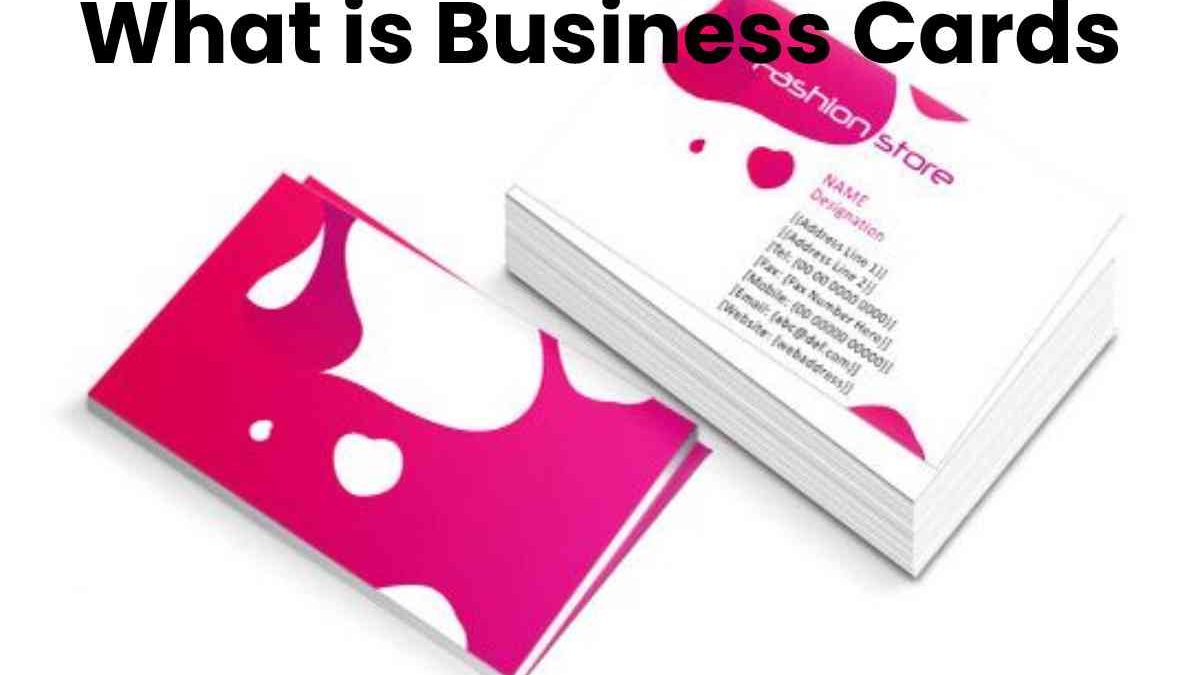 What is Business Cards – Design & Print Custom Cards Online